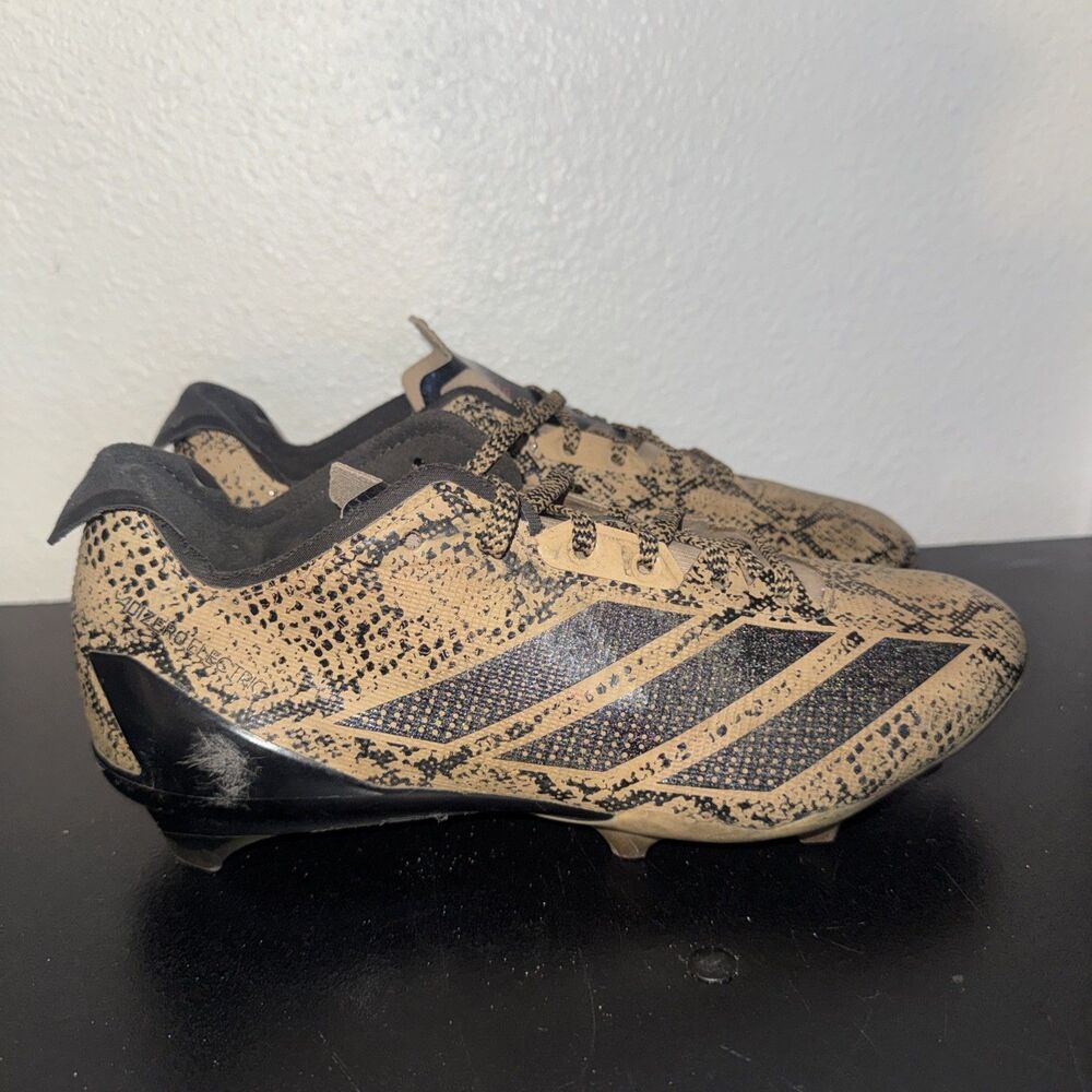 Adidas Adizero Electric 2 Death Adder Football Cleats Brown Mens Size 7.5 JR2512